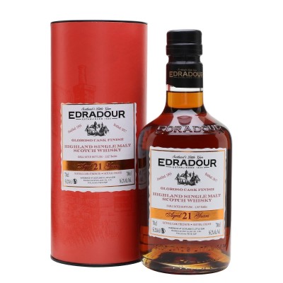 Edradour 21 Year Old 1995 Oloroso Cask Finish 70cl 56.2%