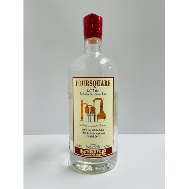 Foursquare 2021 LFT White Habitation Velier Barbados Pure Single Rum 70cl 62%
