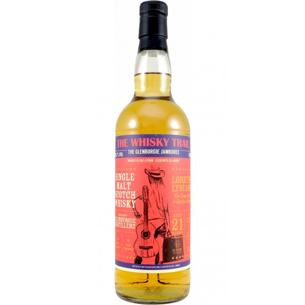 Glenburgie 21 Year Old 1998 Hogshead #751398 The Whisky Trail Country Series Speyside Single Malt Scotch Whisky 70cl 56.7%