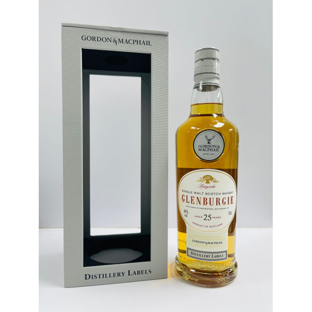 Glenburgie 25 Year Old Gordon & Macphail Distillery Labels Speyside Single Malt Scotch Whisky 70cl 46%