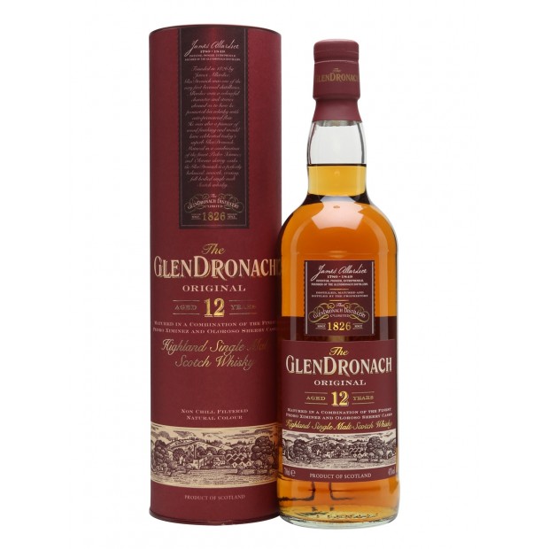 Glendronach 12 Year Old Original Highland Single Malt Scotch Whisky 70cl 43%