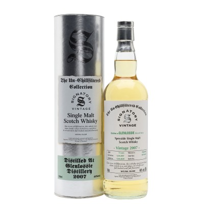 Glenlossie 13 Year Old 2007 Signatory Vintage The Un-Chillfiltered Collection 70cl 46%