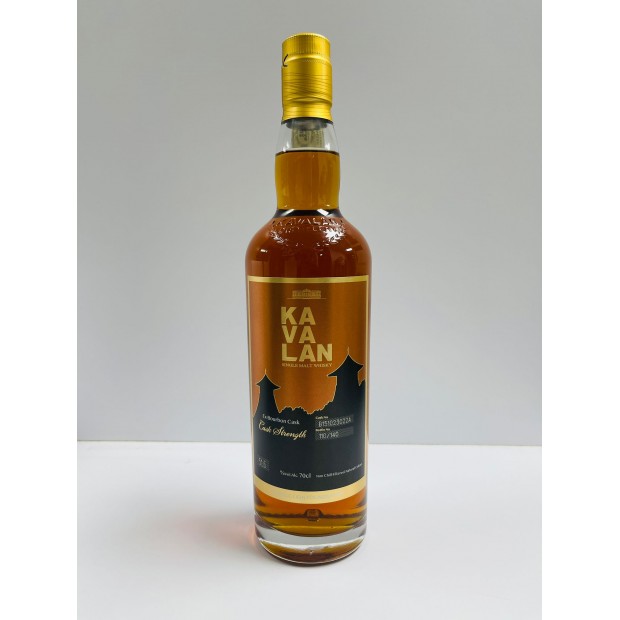 Kavalan Selection 2015 Ex-Bourbon Cask #B151023022A Foundations Taiwanese Single Malt Whisky 70cl 51.6%