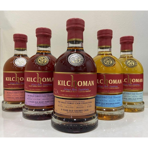 Kilchoman The Wills Family Cask Collection