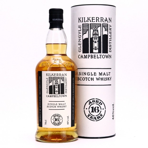 Kilkerran 16 Year Old Campbeltown Single Malt Scotch Whisky 70cl 46%