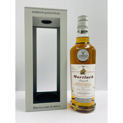 Mortlach 15 Year Old Gordon & Macphail Distillery Labels Speyside Single Malt Scotch Whisky 70cl 46%