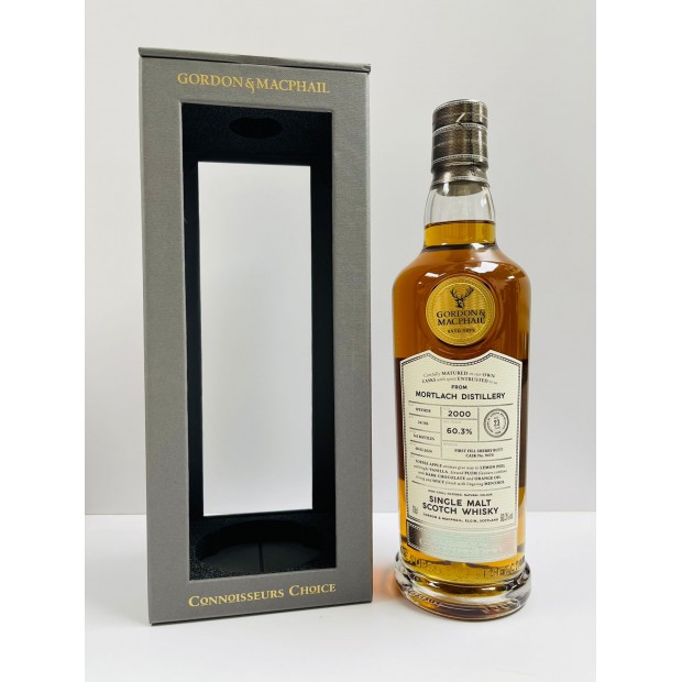 Mortlach 23 Year Old 2000 First Fill Sherry Butt #9470 Gordon & Macphail Cask Strength Connoisseurs Choice Speyside Single Malt Scotch Whisky 70cl 60.3%