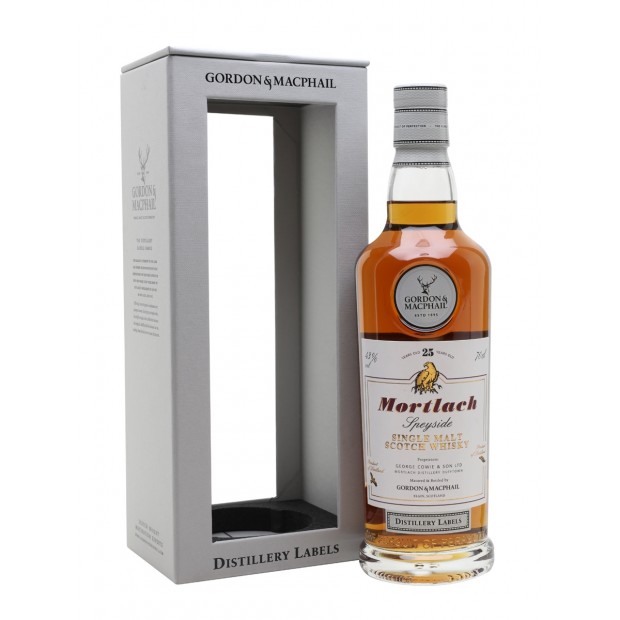 Mortlach 25 Year Old Gordon & Macphail Distillery Labels 70cl 43%