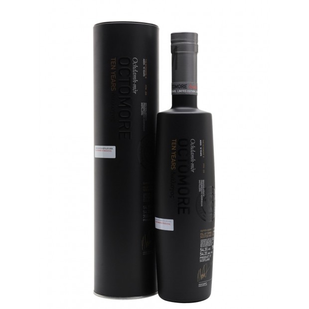 Octomore Ten Years Virgin Oak Influence Islay Single Malt Scotch Whisky 70cl 54.3%