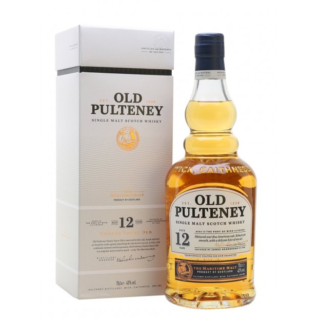 Old Pulteney 12 Year Old Highland Single Malt Scotch Whisky 70cl 40%