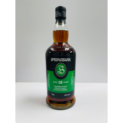 Springbank 15 Year Old 2024 Release Campbeltown Single Malt Scotch Whisky 70cl 46%
