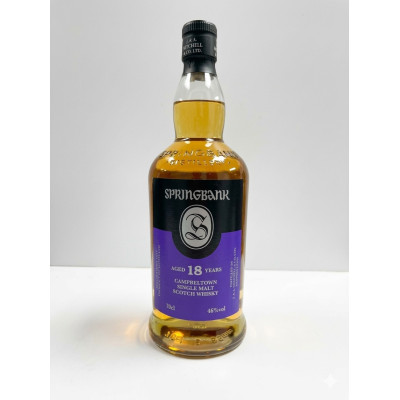 Springbank 18 Year Old 2024 Release Campbeltown Single Malt Scotch Whisky 70cl 46%