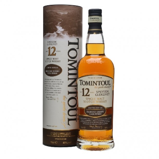 Tomintoul 12 Year Old Oloroso Cask 70cl 40%