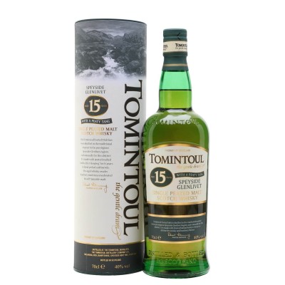 Tomintoul 15 Year Old Peaty Tang 70cl 40%
