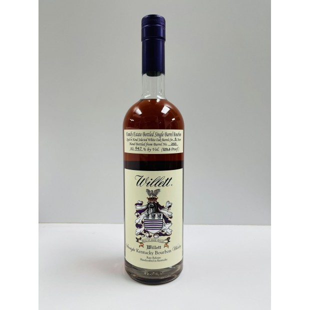 Willett 6 Year Old Family Estate Single Barrel American Bourbon Whisky #2513 70cl 64.7%