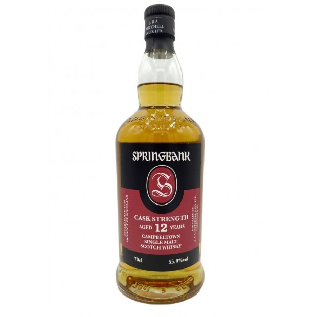 Springbank 12 Year Old Cask Strength Batch 23 Campbeltown Single Malt Scotch Whisky 70cl 55.9%