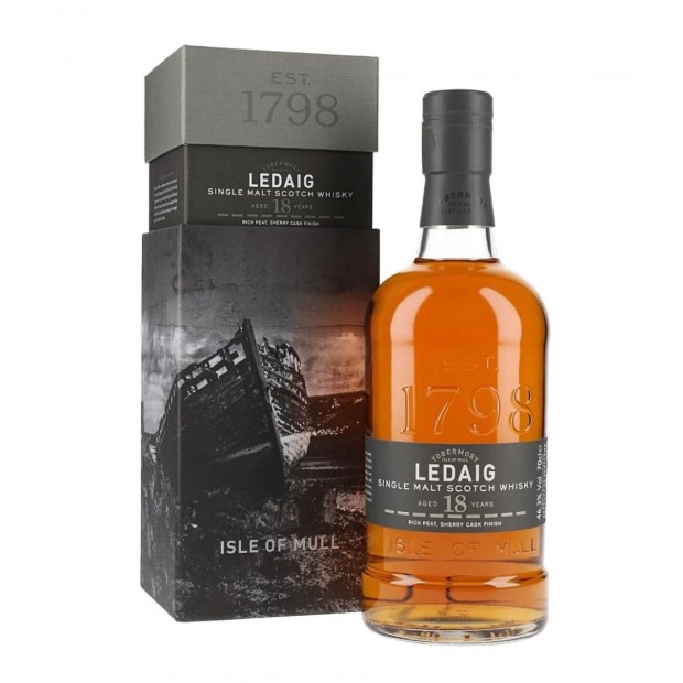 Ledaig 18 Year Island Single Malt Scotch Whisky 70cl 46.3%