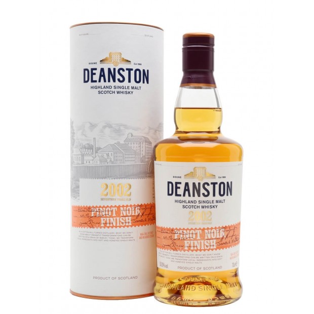 Deanston 17 Year Old 2002 Pinot Noir Finish Highland Single Malt Scotch Whisky 70cl 50%