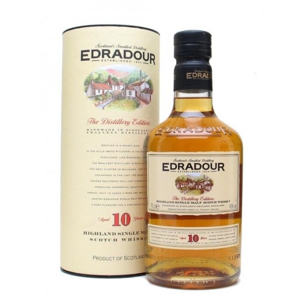 Edradour 10 Year Old Highland Single Malt Scotch Whisky 70cl 40%