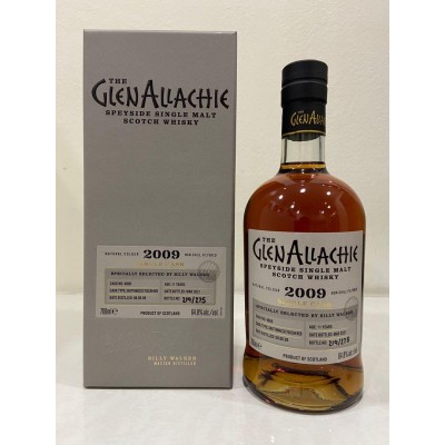 GlenAllachie 11 Year Old 2009 Grattamacco Tuscan Red #4806 Single Cask 70cl 64.8%