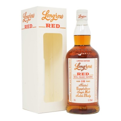Longrow Red 10 Year Old Refill Malbec Matured 70cl 52.5%