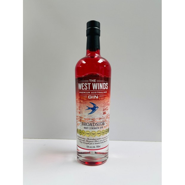 West Winds Gin The Broadside Australian Gin 70cl 58%