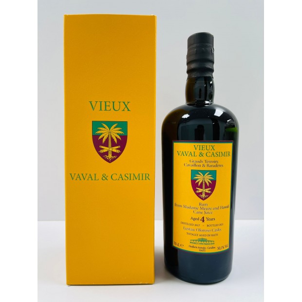 Vieux Vaval & Casimir 4 Year Old 2017 Velier Single Cask Whisky Live Paris 2021 Haitian Rum 70cl 50.1%