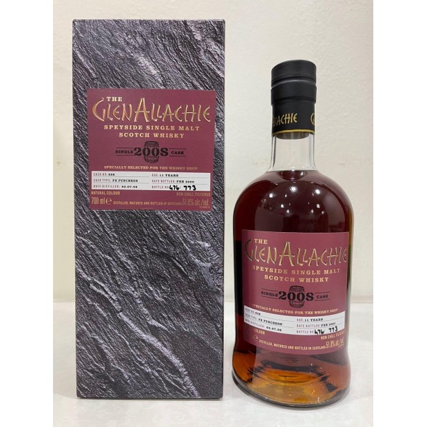 GlenAllachie 11 Year Old 2008 PX Puncheon #508 Single Cask 70cl 51.8%